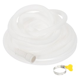 PATIKIL 32.8ft Air Conditioner Drain Kit, Universal AC Drain Hose Connector Hose with Clamp Cuttable Rubber Adapter for Mini-Split Window AC Unit Dehumidifier Faucet