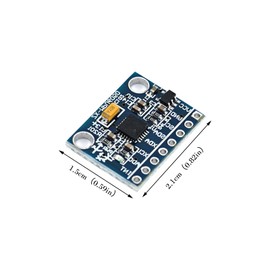 Podazz 4 PCS GY-521 MPU-6050 Module 3 Axis Accelerometer Gyroscope Module 6DOF Module for Arduino DIY