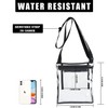 Lingshare Clear Bag For Stadium Events Clear Purse for Women