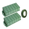 Wisboey Flower Foam Cage for Flower Arrangements Dry and Wet Flowers Floral Foam for Fresh Florists Foam