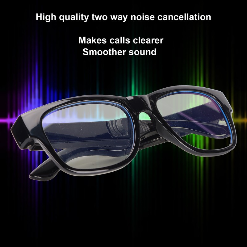 Smart Sunglasses Multifunctional Wireless Bluetooth Sunglasses for PC Laptop ComputerWhite