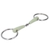 130mm Horse Mouth Snaffle with Chain Stainless Steel Horse Bit
