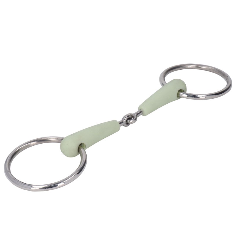 130mm Horse Mouth Snaffle with Chain Stainless Steel Horse Bit