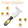 Scraper Tool,Stainless Steel 13-in-1 Painters Tool, Putty Scraper Professional Quality,Professional