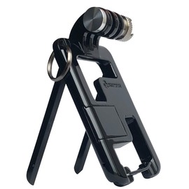 QUIST Action Camera Accessories, 8 Functions Multi-Tool, Tripod, Memory Card Slot, Lens Removal, Handler, Screw Tightening, Carabiner, Key Holder, Bottle Opener