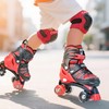 SULIFEEL Adjustable Kids Roller Skates for Boys Ages 3-5 5-8