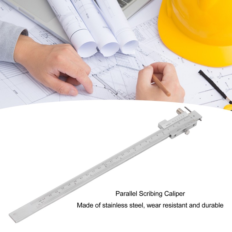 Stainless Steel Vernier Caliper Parallel Marking Gauge Caliper Measuring Scribing