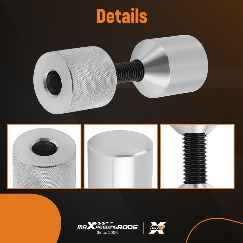 maXpeedingrods Flange Two Hole Pins, 1-1/8” Two Hole Alignment Pins,