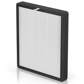 [1 PACK] XJ-3800 Filter Set Compatible with Surround Air Intelli-Pro XJ-3800 Air Purifer Filter Replacement Air Clenaer for Home, 2 Stages to Remove Odor, 2X H13 HEPA and 2X Activated Carbon Filters