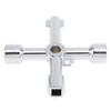 OriGlam 4-Way Multi-Functional Utilities Key Tool for Electric, Water, Gas