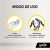 Got2b Gel para cabello, GLUED, resistente al agua, ultra fijacin,