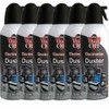 Falcon 6pk Dust Off Compressed Air Computer TV Gas Cans Duster 10oz