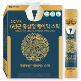 GaeseongGoryeoSamIn 개성고려삼인 진삼명가 6년근 홍삼정 베이직스틱 100포 Goryeo Insam Geumsam Myeongga 6-Year-Old Red Ginseng Extract Basic Stick 100 Pouches