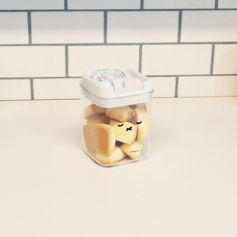 Okato Miffy/Boris Canister, Set of 3 (Miffy for Face, Night-Miffy,