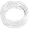 Eastrans 10ft x1/8" ID Clear Vinyl Tubing, Flexible Hybrid PVC