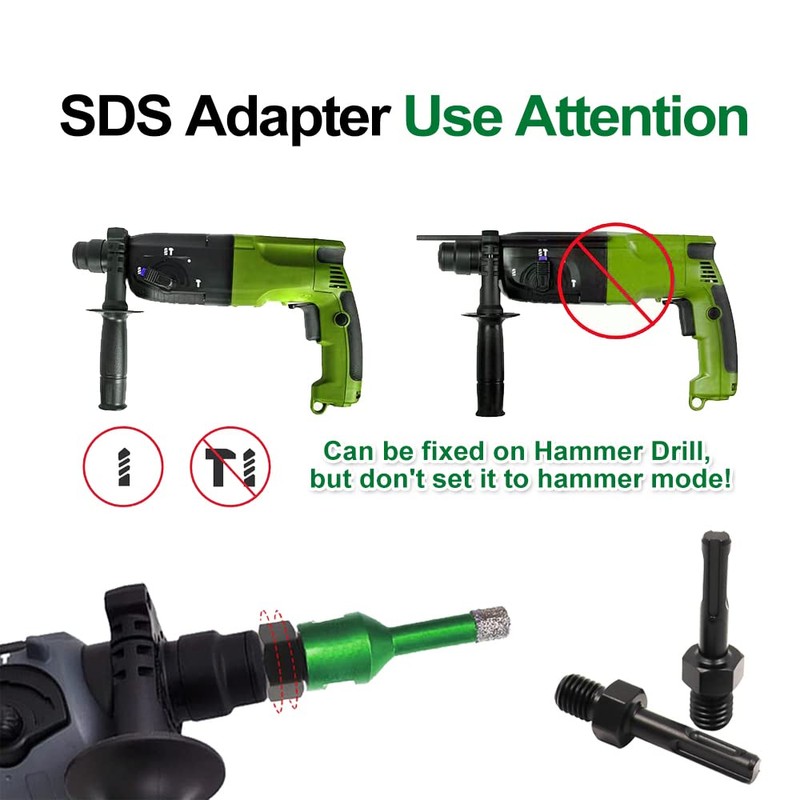 KURSTOL Diamond Core Drill Bits - 4/5" Versatile Drilling Milling