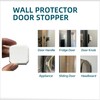 Door Stoppers Wall Protector, Silicone Door Bumper, Self-Adhesive Wall Shield,