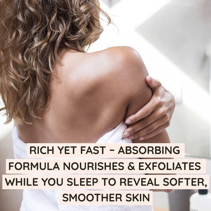 Aveeno Tone Texture Renewing Night Cream 8oz Exfoliating Moisturizer for