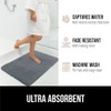 Gorilla Grip Alfombra de Baño de Espuma Viscoelástica Gruesa, Alfombrillas