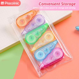 Mini Correction Roller, 5 mm Correction Mouse, Cute Mini Correction Tape, Correction Mouse Set, Correction Roller, Mini Correction Tape for Students in the Office, Working Staff, Pack of 12