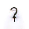 yueton 20pcs Vintage Carving Screw-in Wall Ceiling Hooks Cup Hooks