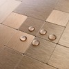 DICOFUN 10 Sheets Copper Peel and Stick Tile Backsplash, Stainless