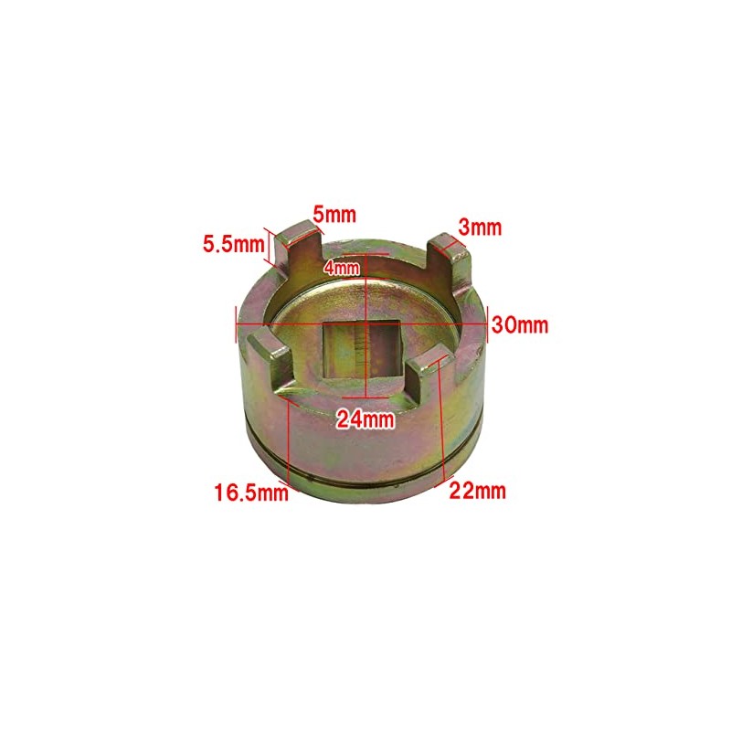 Toolsisland Clutch Lock Nut Wrench Clutch Replacement Clutch Center Lock