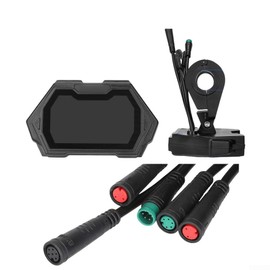 Electric Scooter LCD Display Dashboard Meter with Clear Screen and Five-Wire Connector, Real-Time Speed and for Battery Indicators, for Kukirin G2 Pro/Max/Master and for G3 Pro Models(FEIMI-16)