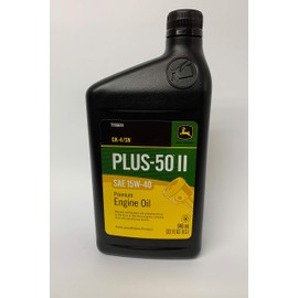 John Deere Original Equipment 32 oz. Plus-50 II SAE 15W-40 Oil #TY26674 (1)
