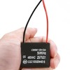 DollaTek 2Pcs CBB61 1.2uF 450V AC 50/60Hz Air Conditioner Fan