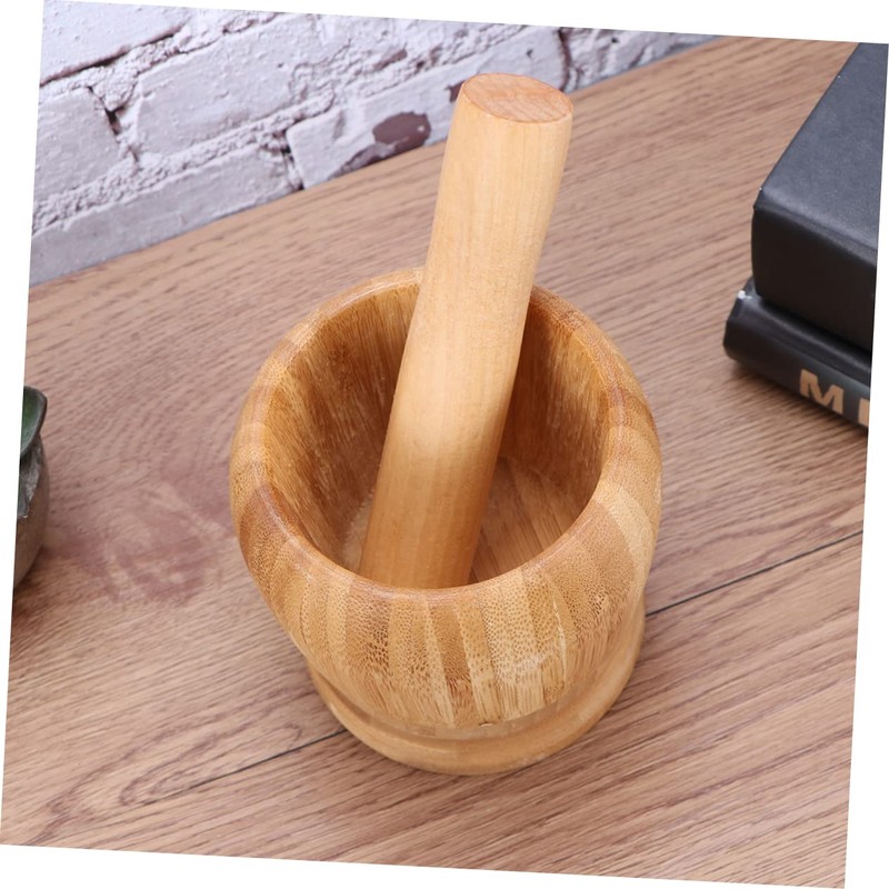 BIUDECO Garlic Pugging Pot Manual Garlic Press Set Easy to