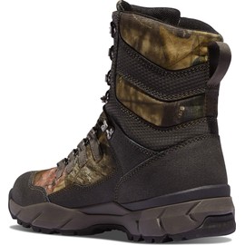 Danner Vital 8” Waterproof Hunting Boots for Men Insulated with 400g Thinsulate Ultra, Leather & Textile Upper, Comfort Footbed & Traction Outsole, Mossy Oak Break-Up Country - 10 EE