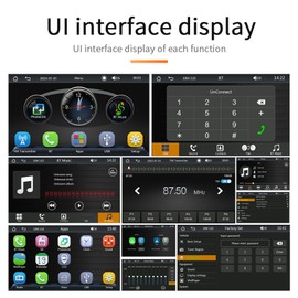 docooler Portable Car MP5 Player with 7 Inch HD Screen Support Android Car MirrorLink AHD Rear View Camera Smart Car Entertainment System FM Transmitter Hands-Free Calls