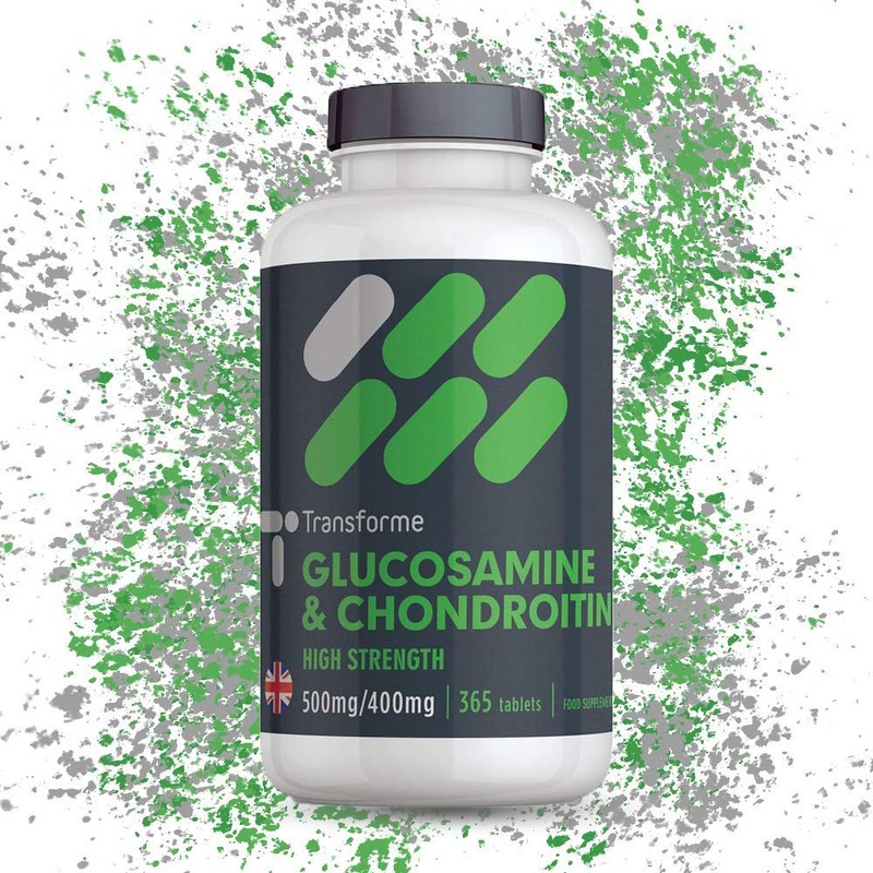 Transforme Glucosamine and Chondroitin 500mg/400mg High Strength Complex, 365 Tablets