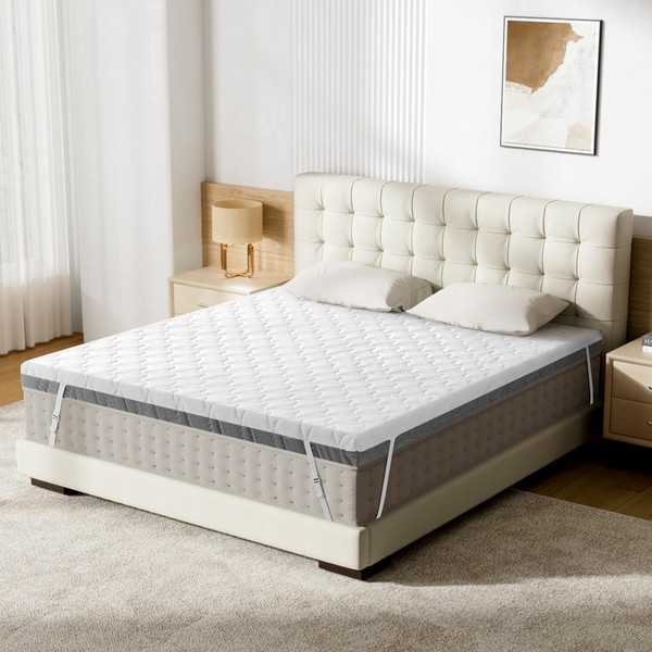 Extra Firm Mattress Topper King, 3 Inch Medium - Extra