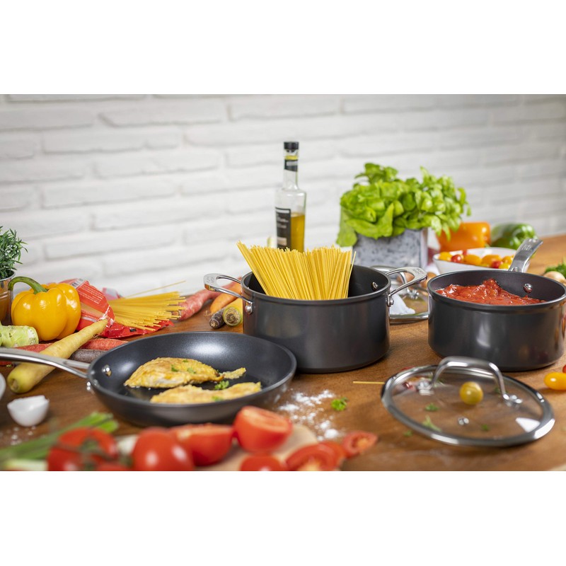 Kuhn Rikon Easy Pro Non-Stick Dutch Oven with Glass Lid,