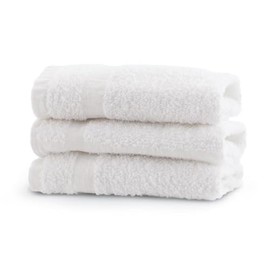 Medline Classic 100% Cotton Terry Cloth Washcloths - Excellent Absorbency, Soft and Durable, White, Perfect for Bath & Body Care, 12"x12", Pack of 12