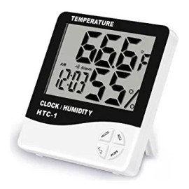 Taej 85 Higrometro Termometro Ambiental Digital Alarma Mide Humedad