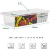 SILIVO 3-Pack Produce Storage Containers for Fresh Fruits & Vegetables