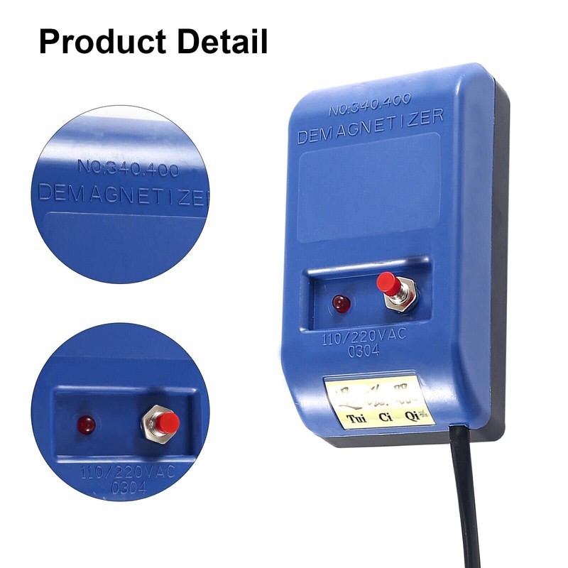 Demagnetizer,Professional Watch Demagnetizer,Watch Repair Kit, Watch Repair Degaussing Demagnetizer Tool,Magnetizer
