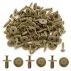 uxcell 50 Pcs Beige 6mm Hole Plastic Rivet Auto Door