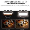 Ordro SL‑20 Camera Micro LED Fill Light Fashionable Colorful Lampshade