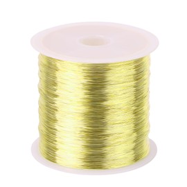 328Ft Jewelry Wire Craft Wire Copper Wire, 28 Gauge with 0.3mm Fine Specification for Jewelry Making Supplies Crafting, 0.3mm X 100m (Gold)