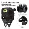 Aynaxcol Trunk Lock Actuator Latch 74851T2AA01 Trunk Lock Assembly Power