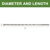 HLOFIZI 1/4" x 8" Masonry Drill Bits (6 Pack) Concrete