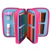 Horses Dreams 8726 – 3 Pocket Pencil Case Multi-Coloured