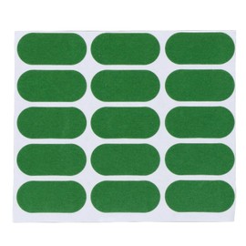 Sunicon Billiard Repair Patches, Billiard Cloth Repair Stickers 15Pcs/1 Sheet Cloth Snooker Spots Patches Table Felt Restoration Kit Billiard Table Cloth Protector Accessories for Home Club Use