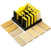 56 PCS Hand Sanding Block Set Include 16 PCS Contoured