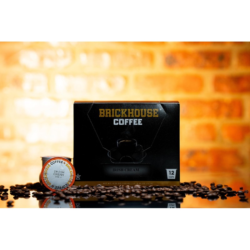 Brickhouse Single Serve Coffee, 6/12 ct boxes (72 cups) (Irish