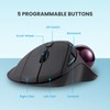Perixx11568 Perimice-717 - Mouse inalámbrico Trackball Integrado de 1.34 Pulgadas